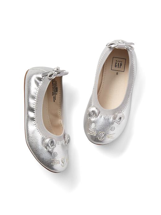 View large product image 1 of 1. Pet ballet flats