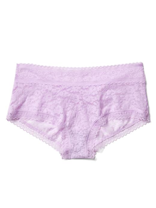 Image number 5 showing, Supersoft lace shorty