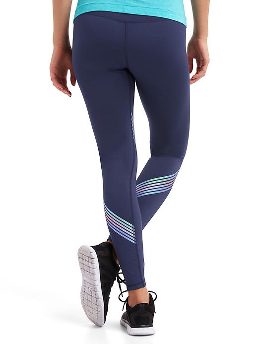 Image number 2 showing, gFast winterbrush stripe leggings