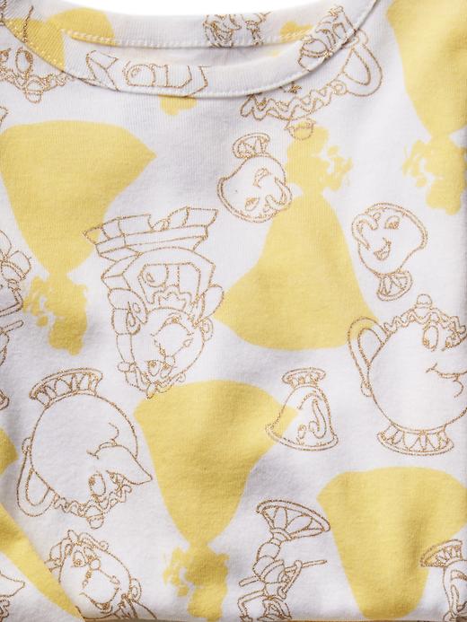 Image number 2 showing, babyGap &#124 Disney Baby Belle print sleep set