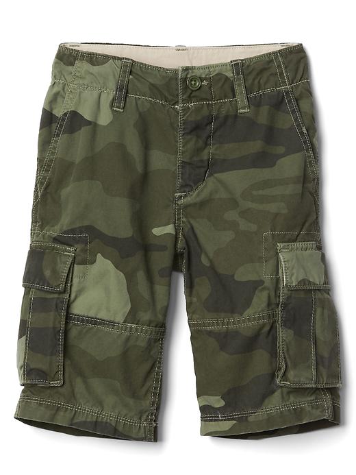 Image number 1 showing, Camo cargo shorts