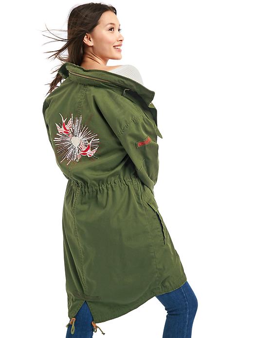 Image number 2 showing, Gap x (RED) 2-in-2 fishtail parka