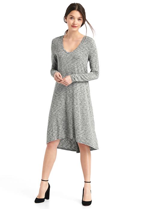 Image number 3 showing, Cozy modal swing dress