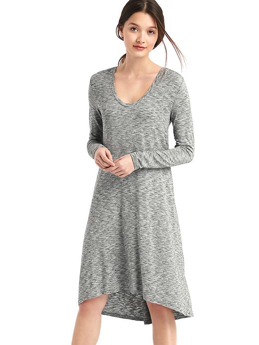 Image number 1 showing, Cozy modal swing dress