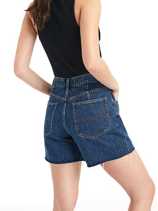 Image number 2 showing, The archive re-issue pleated fit denim shorts