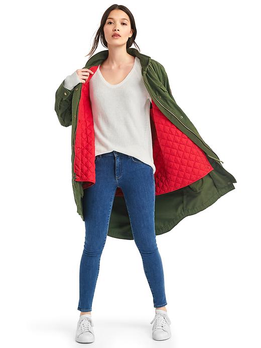 Image number 3 showing, Gap x (RED) 2-in-2 fishtail parka