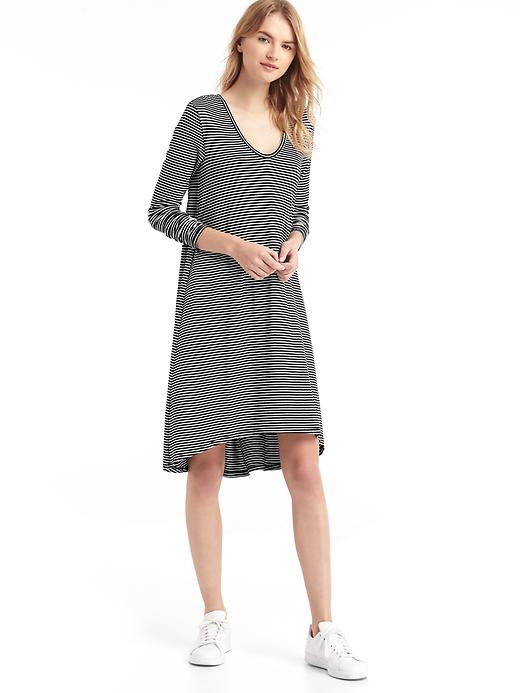 Image number 7 showing, Long sleeve swing dress