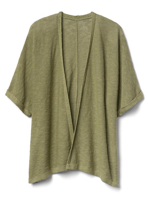 Image number 5 showing, Relaxed half-sleeve cardigan