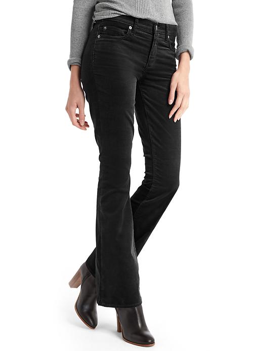 View large product image 1 of 1. Stretch corduroy baby boot pants
