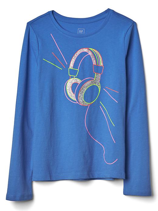Image number 5 showing, Embellished graphic long sleeve tee
