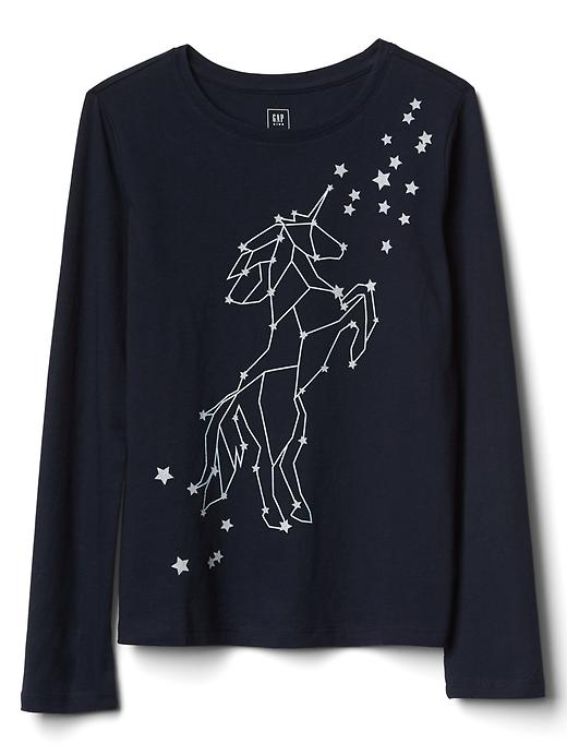 Image number 9 showing, Embellished graphic long sleeve tee