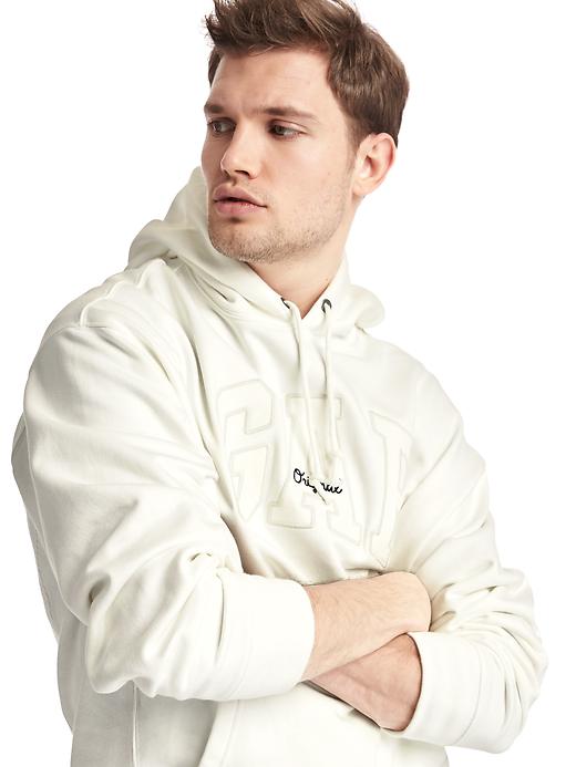 Image number 5 showing, The archive re-issue logo hoodie