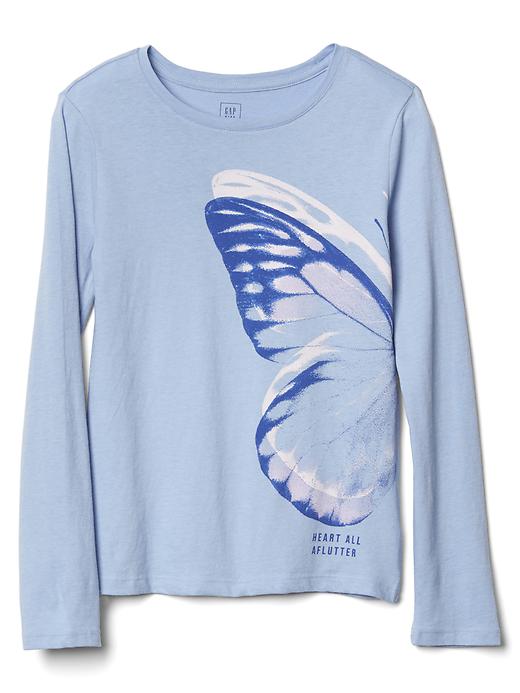 Image number 8 showing, Embellished graphic long sleeve tee