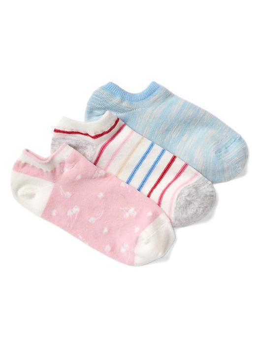 View large product image 1 of 1. Print ankle socks (3-pairs)