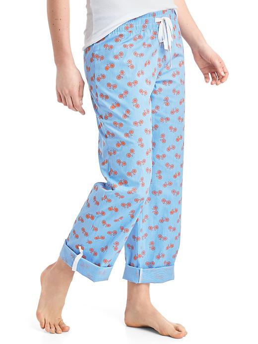 Image number 6 showing, Print roll-tab sleep pants