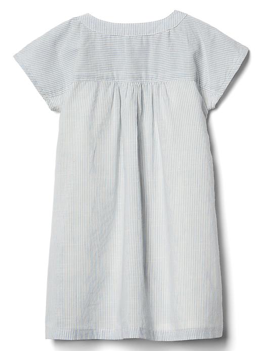 Image number 2 showing, Embroidery stripe cap dress