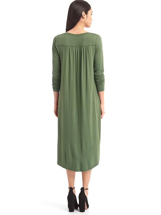 Image number 2 showing, Long sleeve swing dress