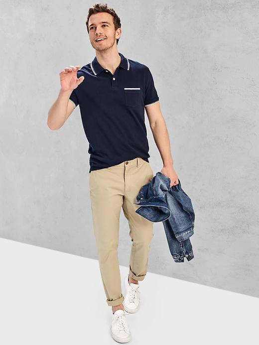 Image number 2 showing, Original Khakis in Skinny Fit with GapFlex