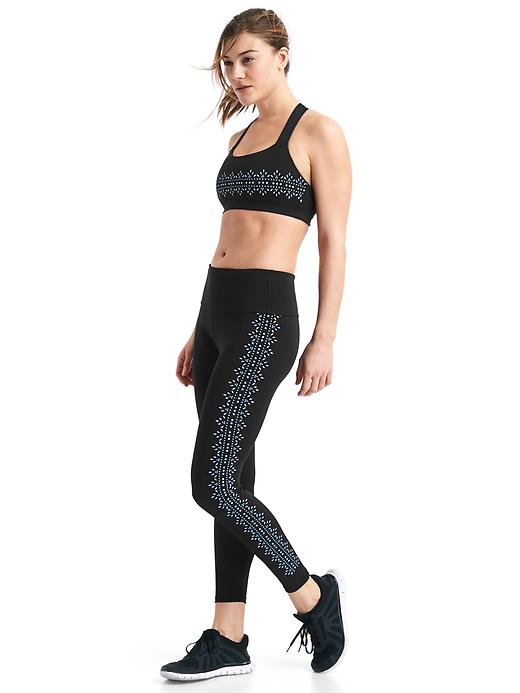 Image number 4 showing, gFast high rise embroidered leggings