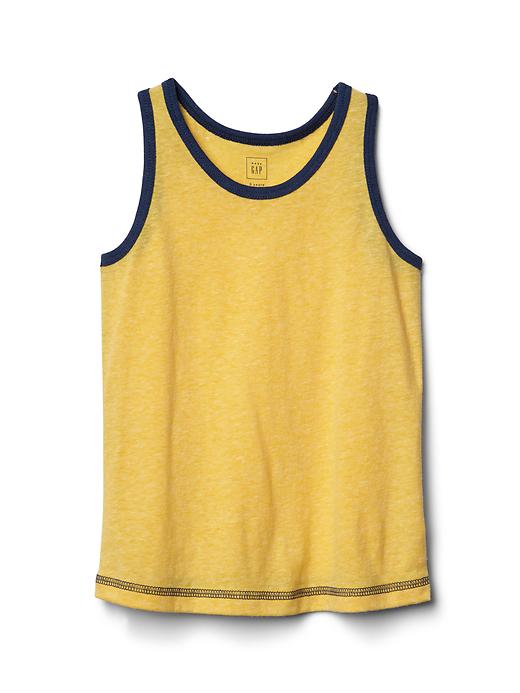View large product image 1 of 1. Marled jersey tank