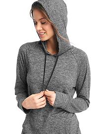 View large product image 4 of 6. GapFit brushed jersey hoodie