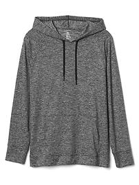View large product image 6 of 6. GapFit brushed jersey hoodie