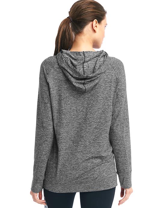 View large product image 2 of 6. GapFit brushed jersey hoodie
