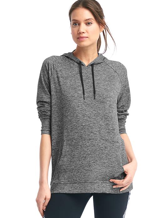 View large product image 1 of 6. GapFit brushed jersey hoodie