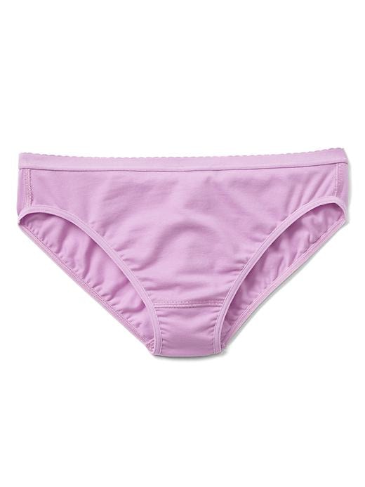 Image number 4 showing, Stretch Cotton High Leg Brief