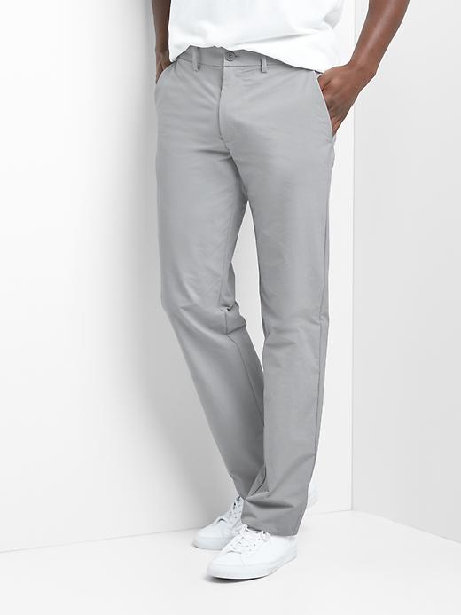 View large product image 1 of 1. Hybrid Khakis in Straight Fit with GapFlex