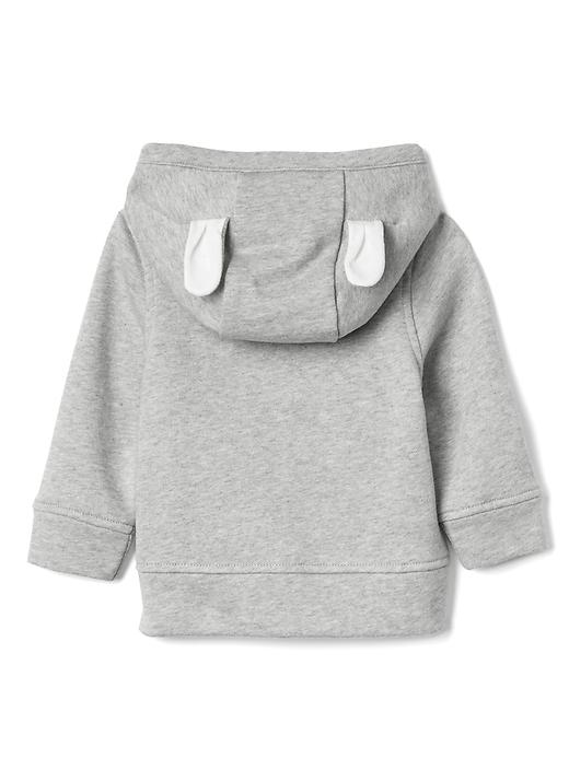 Image number 2 showing, Bunny zip hoodie
