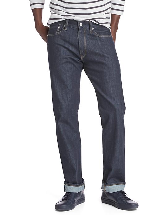 Image number 1 showing, Straight Fit Jeans with GapFlex