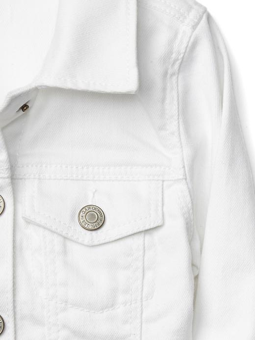 Image number 3 showing, Stretch stain resistant denim jacket
