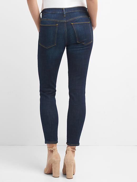 Image number 2 showing, Mid rise true skinny ankle jeans