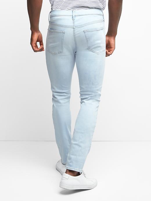 Image number 2 showing, Lightweight skinny fit jeans (stretch)