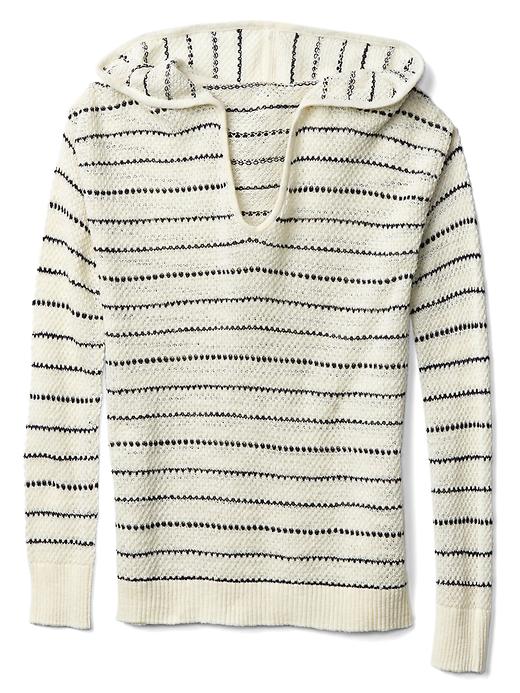 Image number 6 showing, Stripe textured pullover hoodie