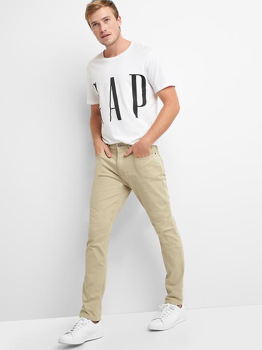 Image number 3 showing, Skinny Jeans With Gapflex