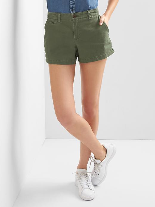Embroidered Stripe Summer Shorts Embroidered Stripe Summer Shorts