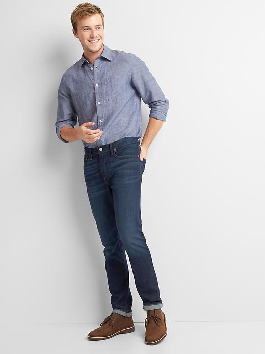 Image number 3 showing, Skinny fit jeans (4-way stretch)