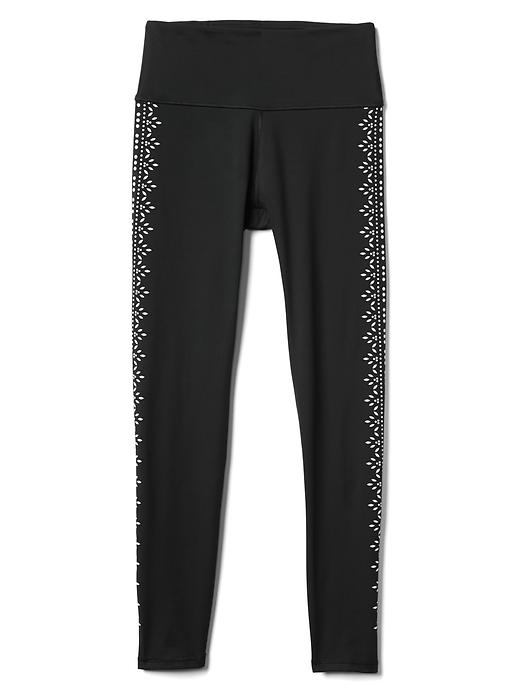 Image number 5 showing, gFast high rise embroidered leggings