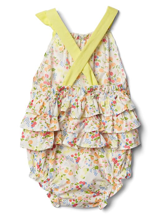 Image number 2 showing, Floral bubble one-piece