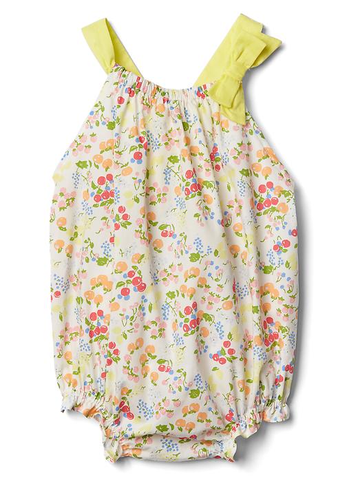 Image number 1 showing, Floral bubble one-piece