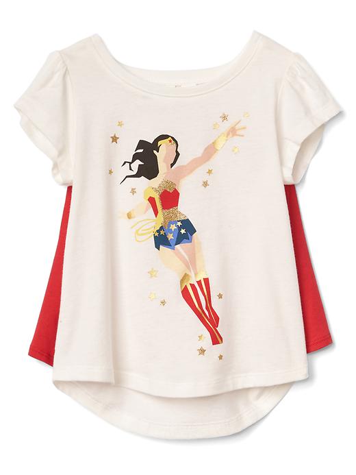 Image number 1 showing, babyGap &#124 Wonder Woman&#153 graphic cape tee