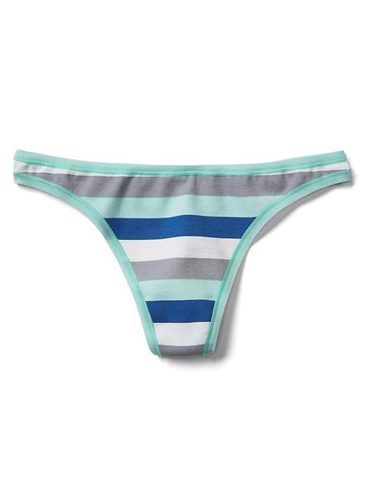 Image number 9 showing, Stretch Cotton Thong