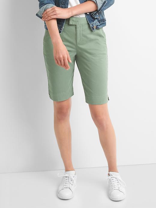 Stretch Twill Bermuda Shorts Stretch Twill Bermuda Shorts