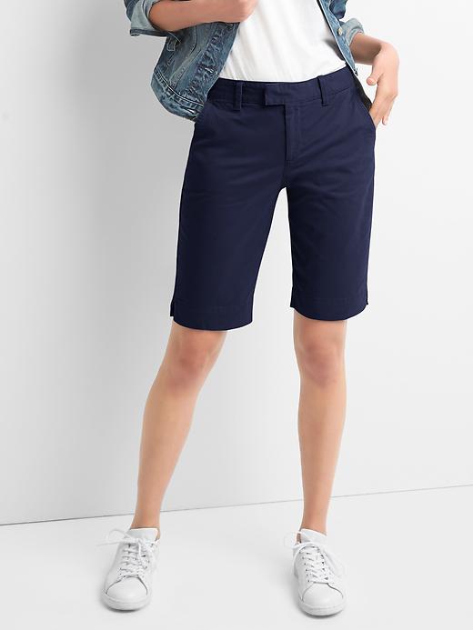 Stretch Twill Bermuda Shorts Stretch Twill Bermuda Shorts