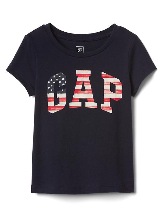 Gap Americana Logo Tee Size 3 YRS - Dark night