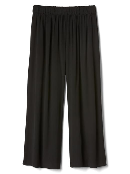 Image number 6 showing, Drapey crepe culottes