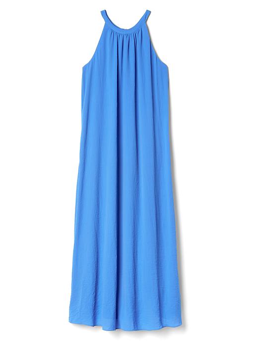 Image number 5 showing, Drapey halter maxi dress