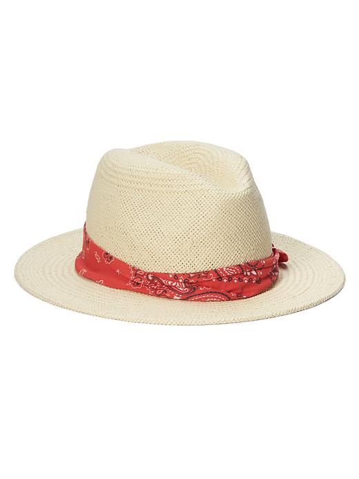 Image number 2 showing, Bandana panama hat